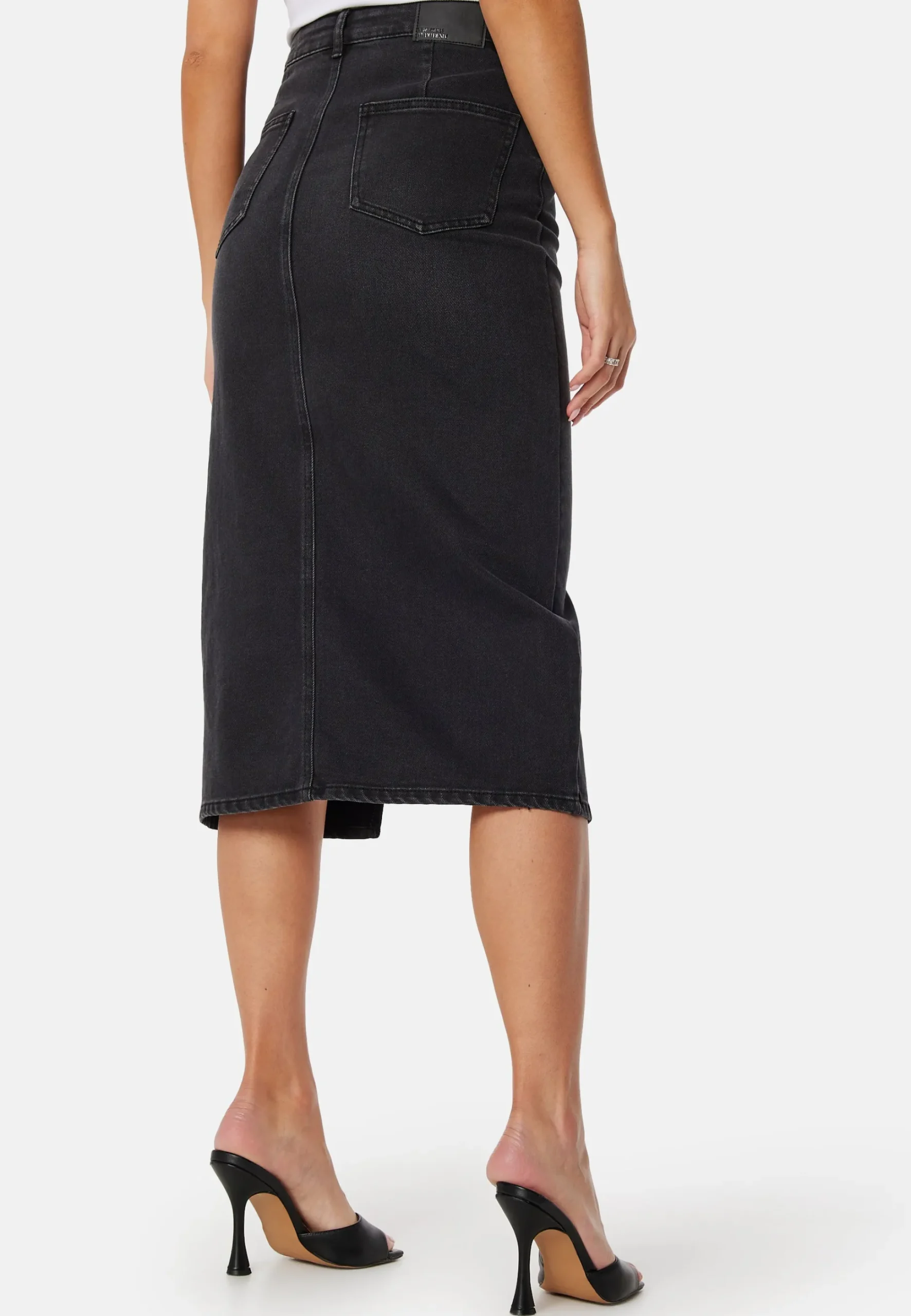 Vmveri High Rise calf denim skirt
