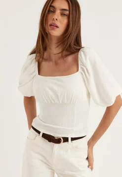 Volume Sleeve Top
