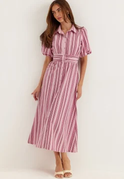 Waist Detail Cotton Dress