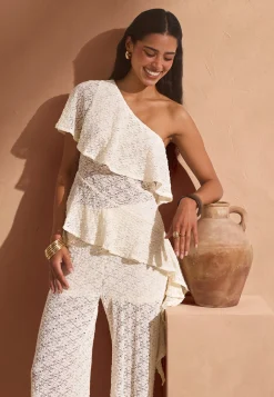 Wide Lace Trousers