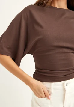 Wide Sleeve Fitted Tee