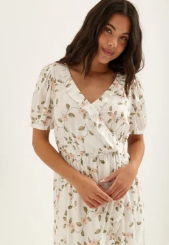 Wrap Frill Dress