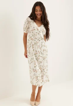 Wrap Frill Dress