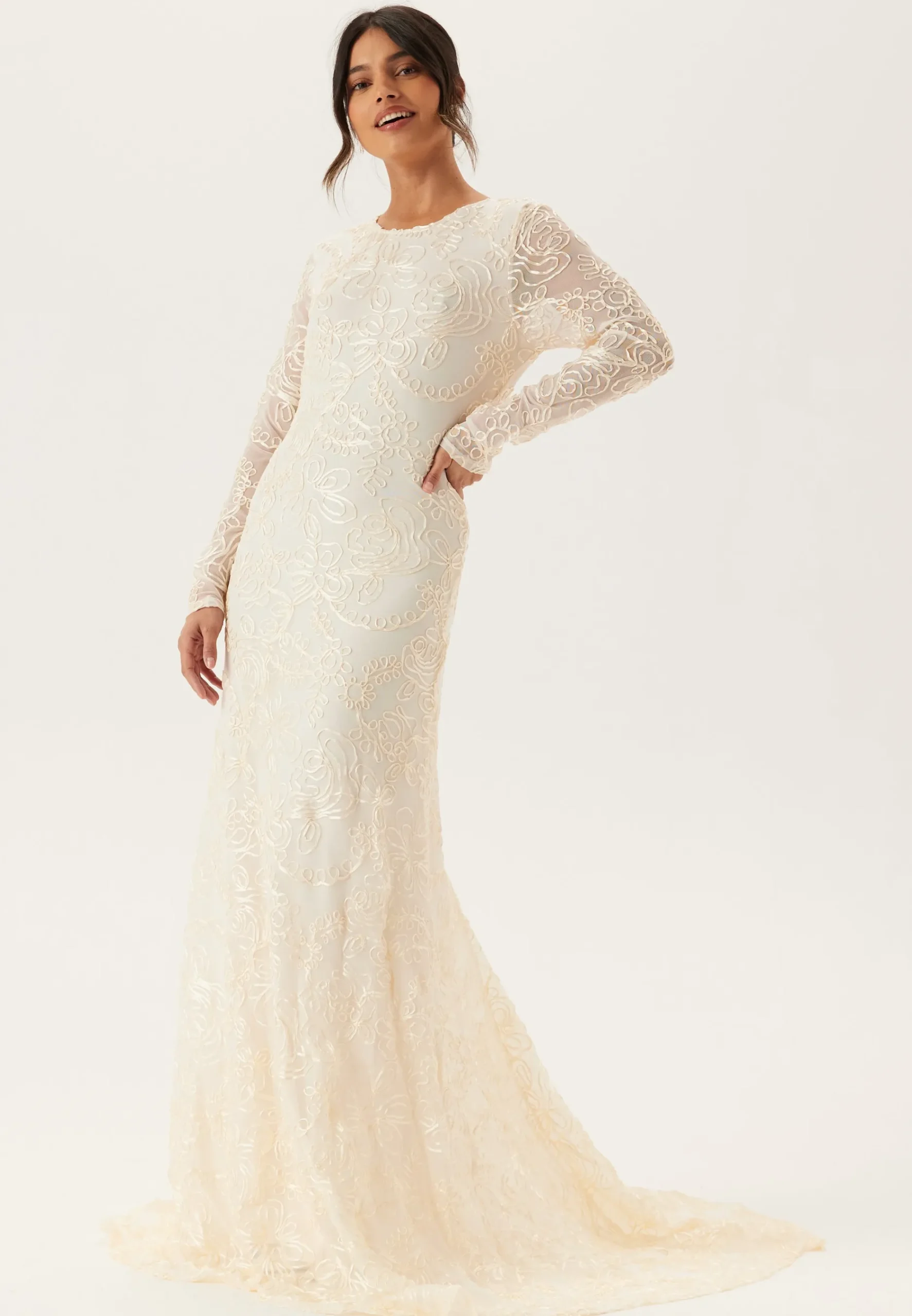 Yasflorina Ls Train Dress