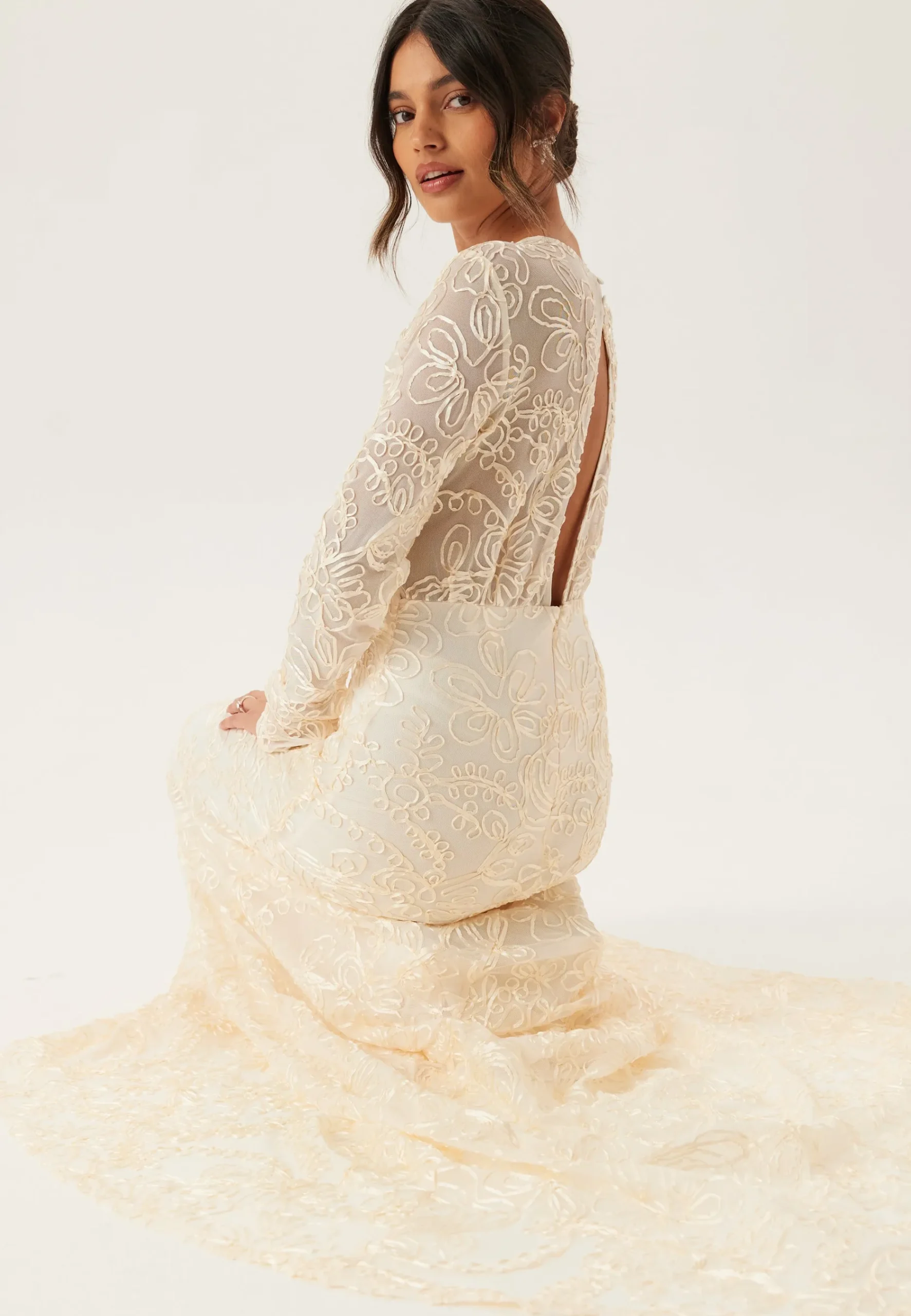 Yasflorina Ls Train Dress